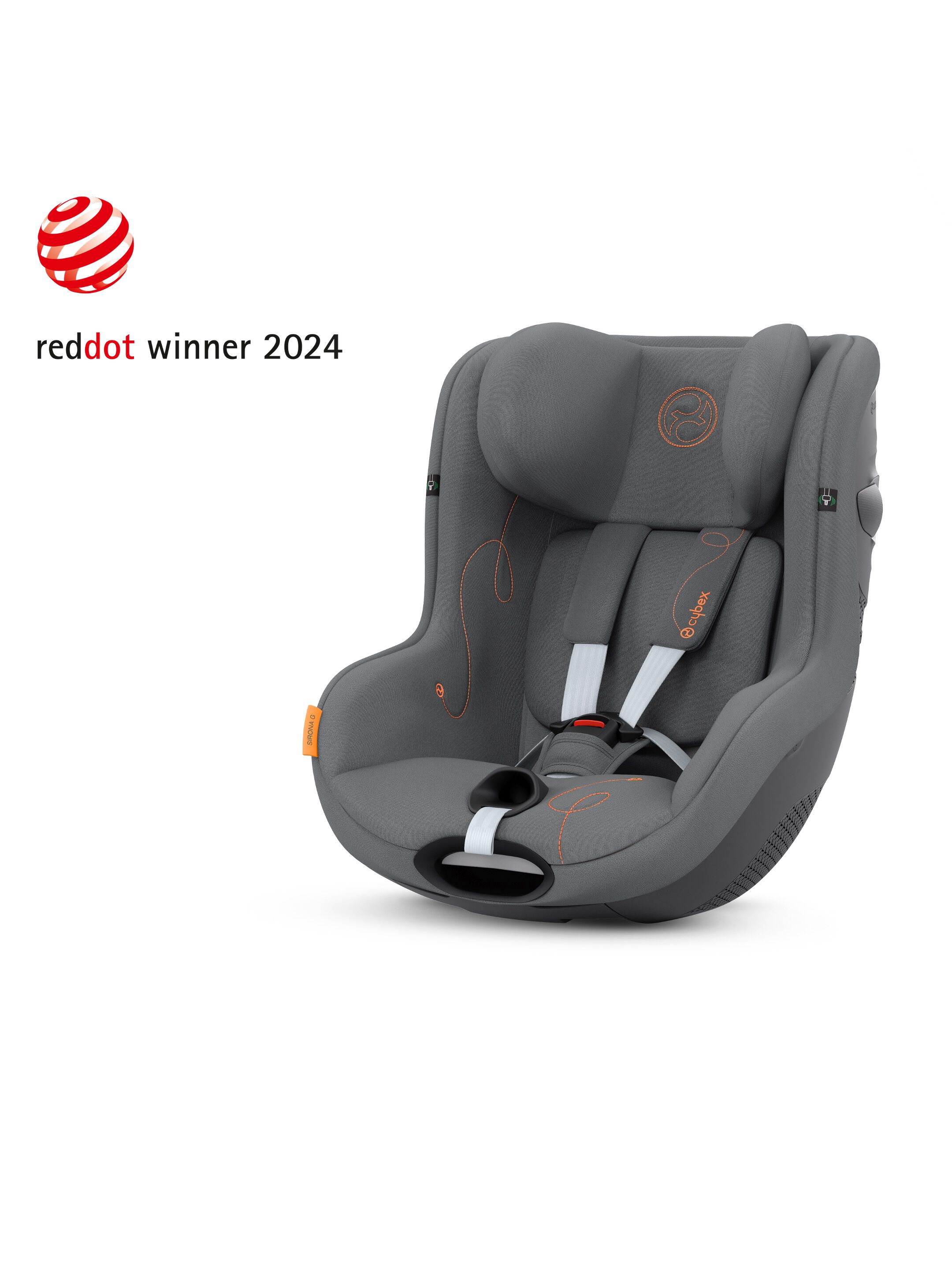 Cybex Sirona G i-Size Toddler Car Seat - Lava Grey