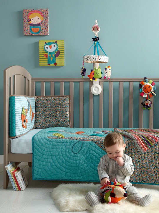 Timbuktales - Boys Cotbed Coverlet image number 2