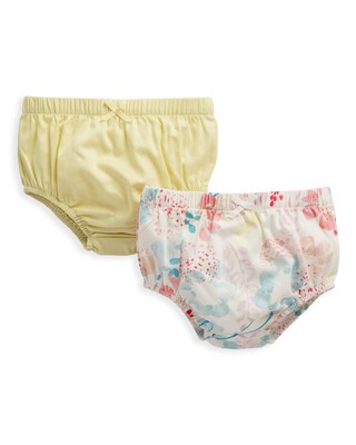 2 Pack Floral Print Knickers