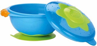 Nuby Bowl with Suction Ring,2Pc