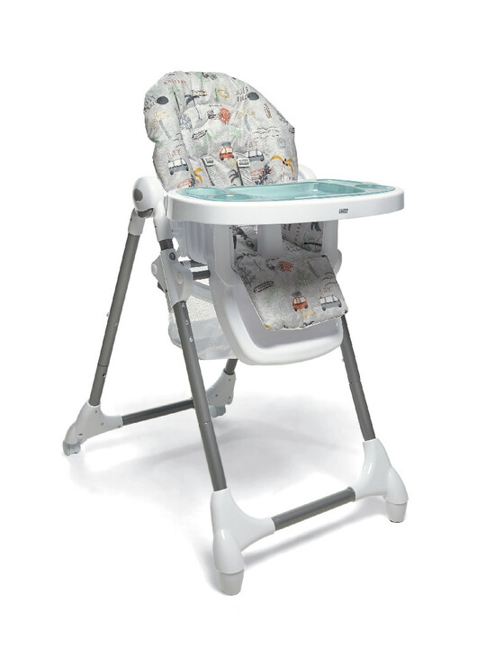 Baby Snug Blossom with Miami Beach Highchair image number 2