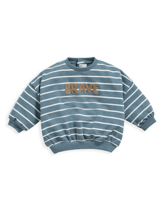 Striped Brave Sweatshirt