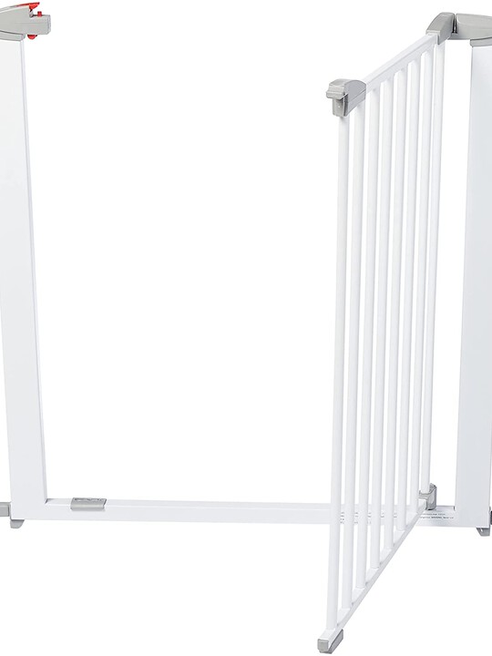 Clippasafe Swing Shut Extendable Gate, 73-96cm - Metal (White) image number 2