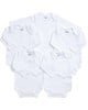Cotton Long Sleeve Bodysuits 5 Pack image number 2