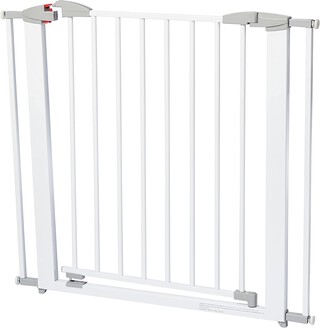 Clippasafe Swing Shut Extendable Gate, 73-96cm - Metal (White)