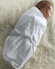 Swaddle Wrap - White Spot image number 2